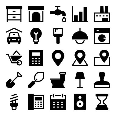 Gayrimenkul simgeleri.