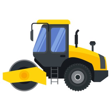 İnşaat makineleri araç silindiri için resim.