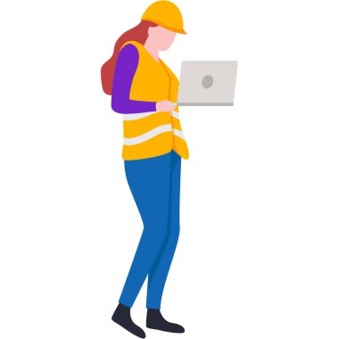 İnşaat mühendisi çizimi.