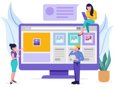 Web sitesi geliştirme üzerinde çalışan çalışanların geliştirilmesi