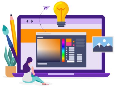 Grafik tasarım yaratıcı program
