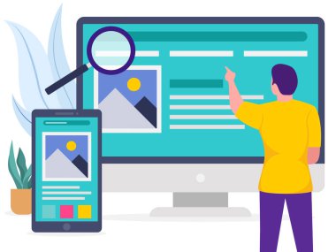 Web tasarımı üzerinde çalışan serbest yazar