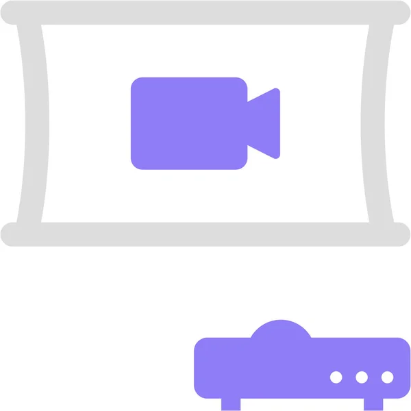 Videoconferencia Paquete Simples Iconos Editables Temáticas Videoconferencia Combina Diferentes Elementos — Vector de stock