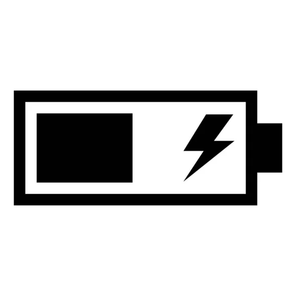 Battery Icon Vector Illustration — Stock Vector