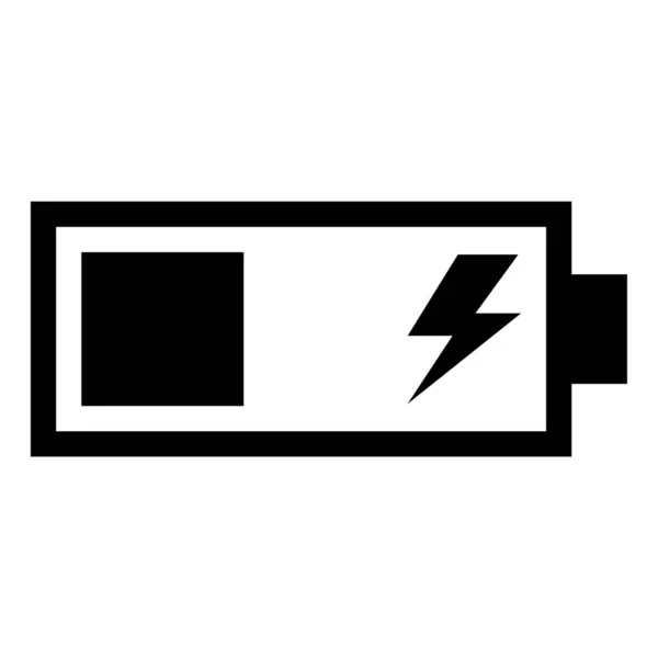 Battery Icon Vector Illustration — Stock Vector