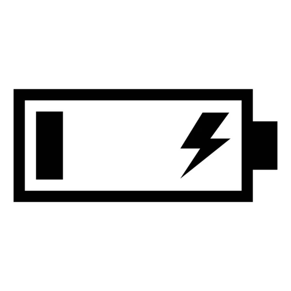 Battery Icon Vector Illustration — Stock Vector