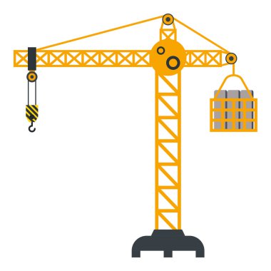 Kule vinç yapımı makine çizimi