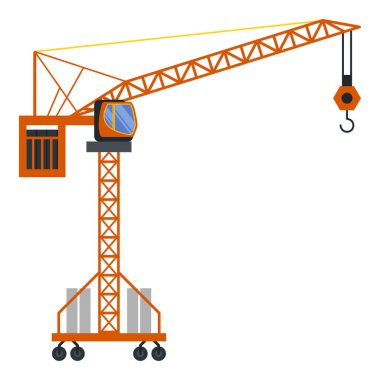 Kule vinç yapımı makine çizimi