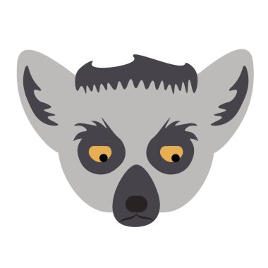 Şirin hayvanlar, sırtlanlar. Çocuklar için çizimler. Bebek partisi kartı. Beyaz arka planda izole edilmiş çizgi film karakteri. Afrika vahşi yaşamı