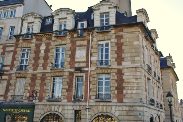 Fațada Casei Din Paris — Fotografie, imagine de stoc