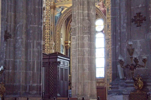 Interiör Helgonet Katedralen Stad — Stockfoto