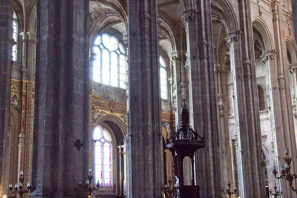 Interiör Helgonet Katedralen Stad — Stockfoto