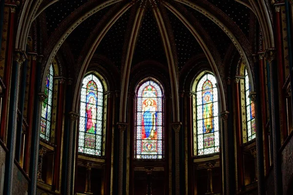 Interieur Van Heilige Kathedraal Stad — Stockfoto