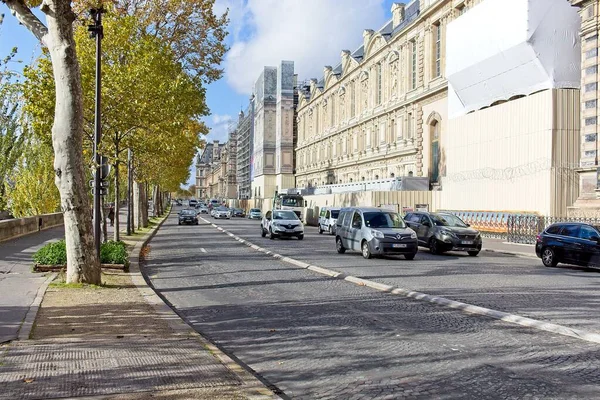 Strada Autunno Città — Foto Stock