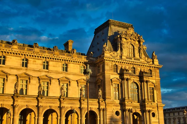 Louvren Paris Frankrike — Stockfoto