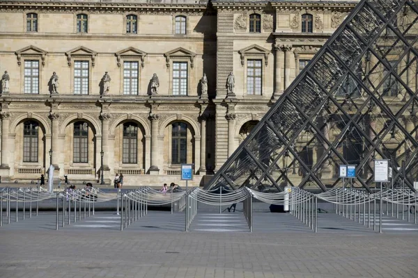 Louvre Paris France — Stock Photo, Image