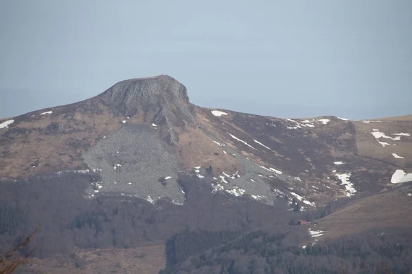 Berglandschap Met Blauwe Lucht — Stockfoto