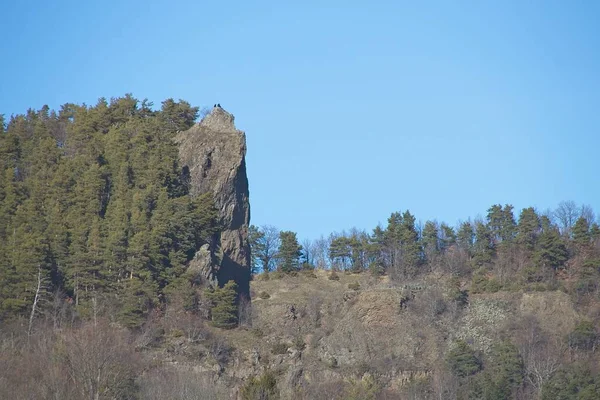 Mañana Brumosa Las Montañas — Foto de Stock