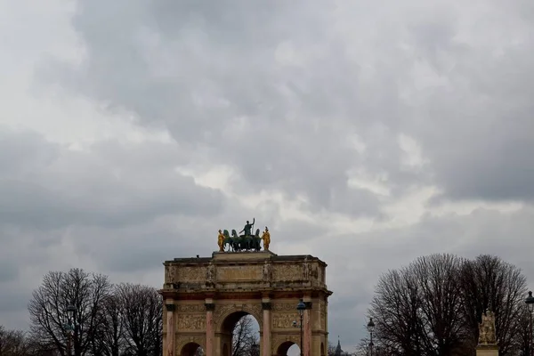 Båge Triomphe Stad — Stockfoto