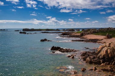 Deniz kıyısının manzarası