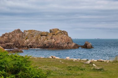 Deniz kıyısının manzarası