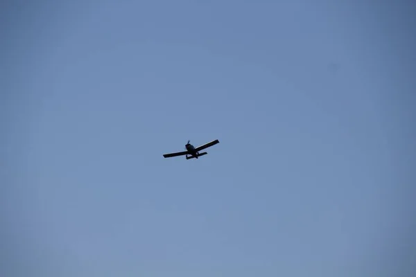 Airplane Sky — Stock Photo, Image