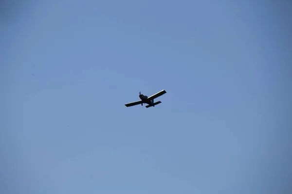 Aereo Nel Cielo — Foto Stock