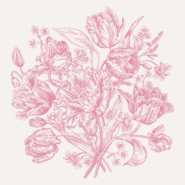 Bahar Çiçekleri Buketi