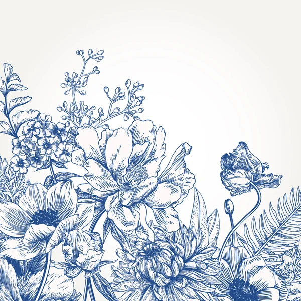 Çiçekli çiçek arkaplanı