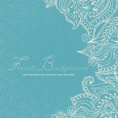 Dantel desenli seamless modeli