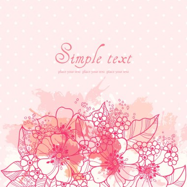 arka plan ile soyut çiçek