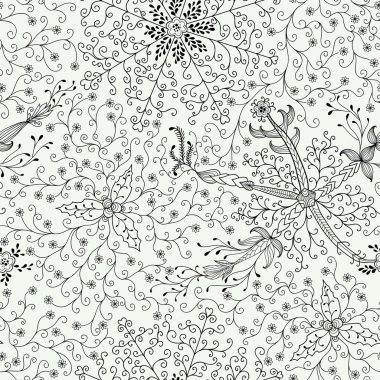 Kusursuz çiçek deseni.