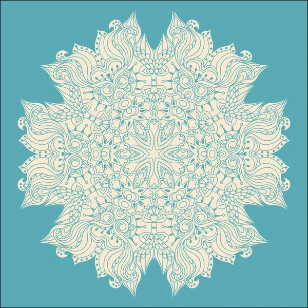 Dekoratif yuvarlak dantel modeli.