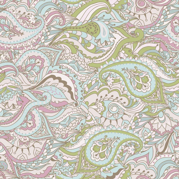 Naadloze paisley patroon — Stockvector