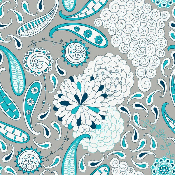 soyut çiçek deseni