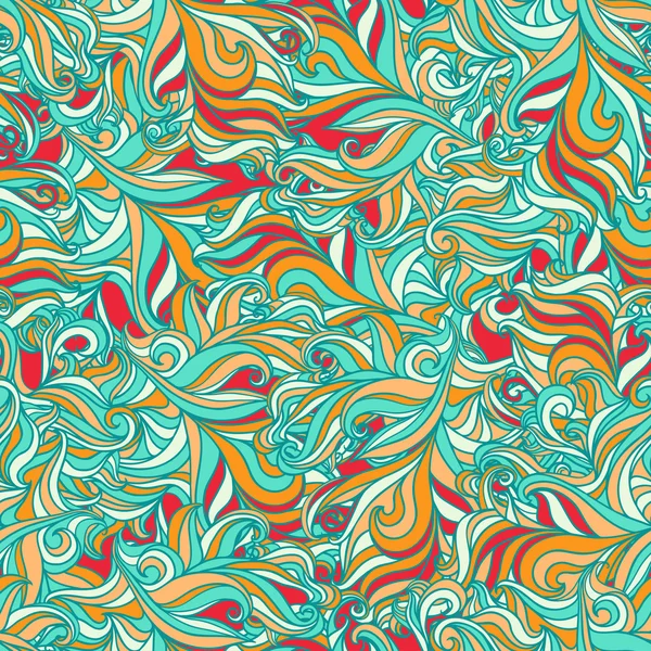 Seamless wave-like pattern. — Stock Vector