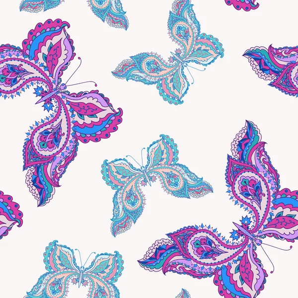 Decoratieve kleurrijke vlinders — Stockvector