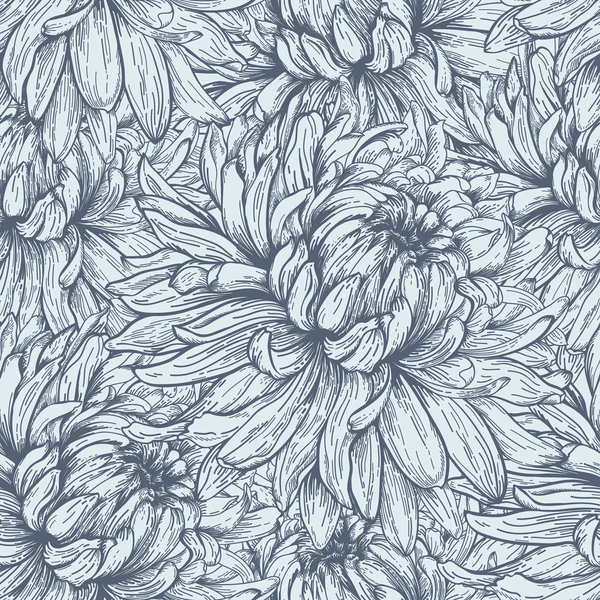 Flores Crisantemo . — Archivo Imágenes Vectoriales