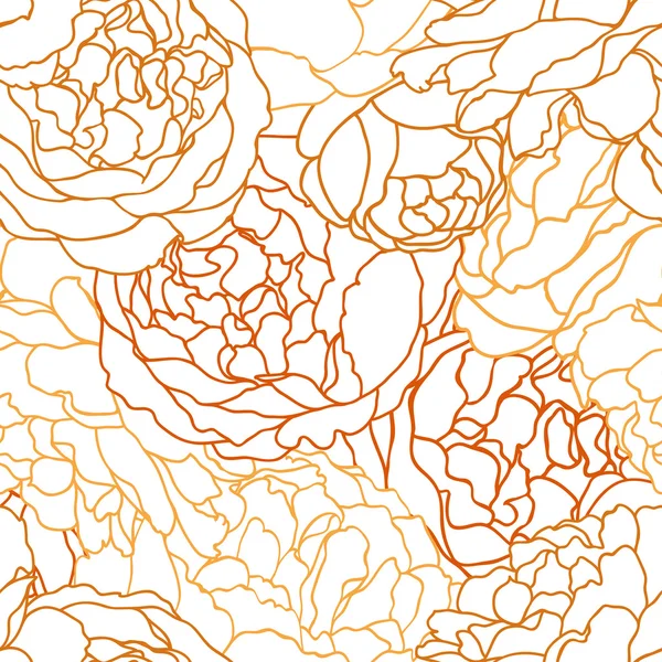 Textura sem costura com rosas —  Vetores de Stock