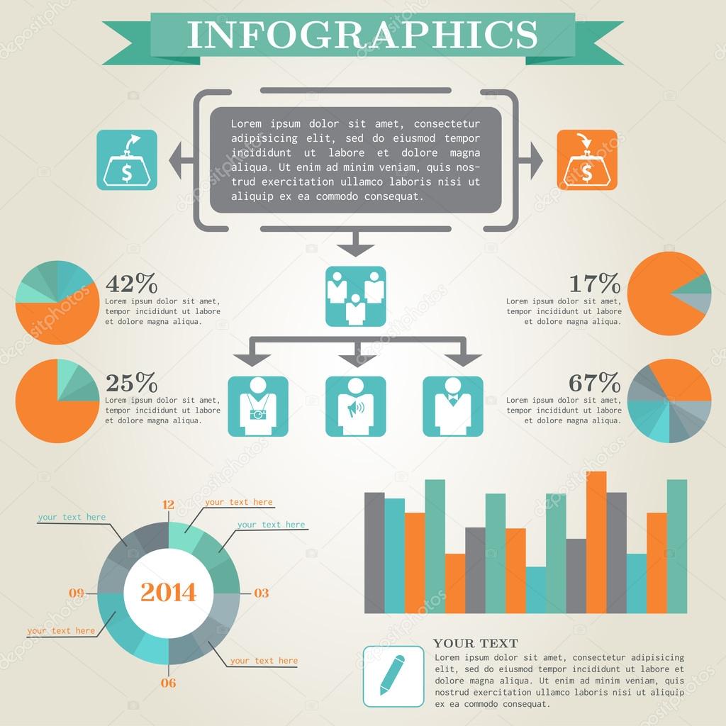 Set elements of infographics. Stock Vector Image by ©Lisla 56810295