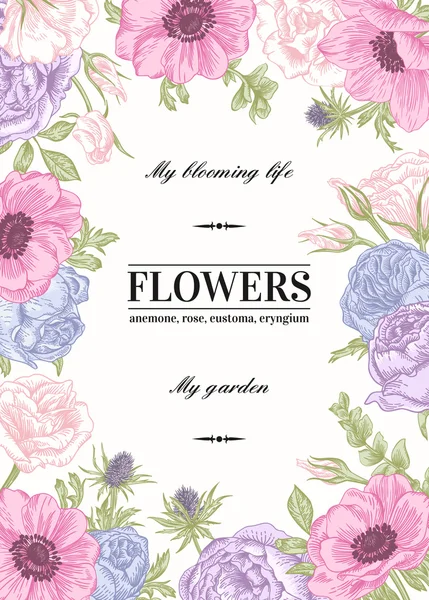 pastel renklerde çiçek arka plan