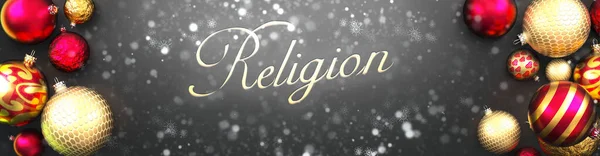 종교와 크리스마스 성탄절 Religion — 스톡 사진