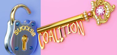 Başarının anahtarı Koalisyon 'dur. İş, iş, aile ya da hayatta kazanmak için Koalisyon' a odaklanmanız gerekir. Zaferlere giden kapıları açar ve gerçekten istediğinizi elde edersiniz.