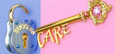 Başarının anahtarı, işte, işte, ailede ya da hayatta kazanmaktır. Bakıma odaklanmanız gerekir. Zaferlere giden kapıları açar ve gerçekten istediğinizi elde edersiniz.