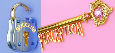 Başarı algısının anahtarıdır. İş, iş, aile ya da hayatta kazanmak için algı üzerine odaklanmanız gerekir. Zaferlere giden kapıları açar ve gerçekten istediğinizi elde edersiniz.