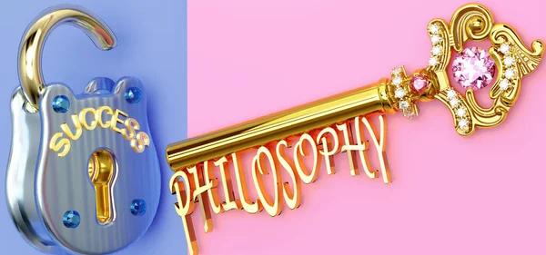 Başarının anahtarı felsefedir. İş, iş, aile ya da hayatta kazanmak için felsefeye odaklanmanız gerekir. Zaferlere giden kapıları açar ve istediğiniz şeyi elde edersiniz.