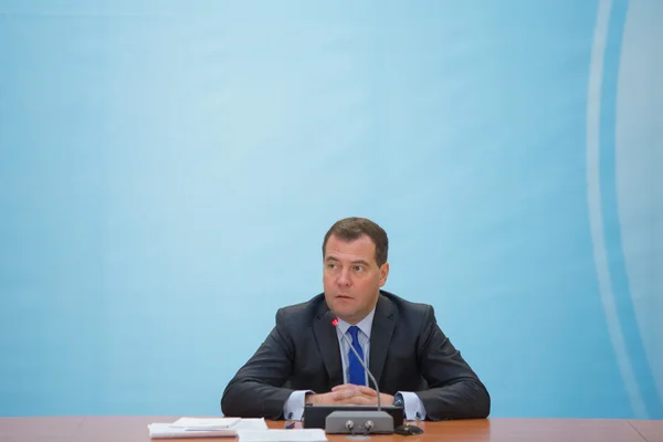 Dmitry Anatolyevich Medvedev Imagem De Stock