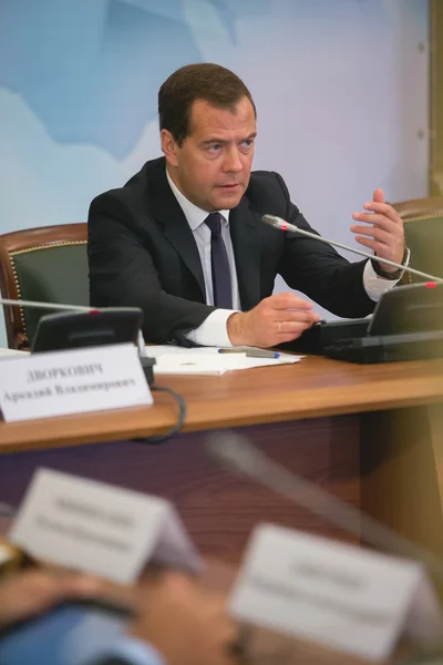 Dmitry Anatolyevich Medvedev — Fotografia de Stock