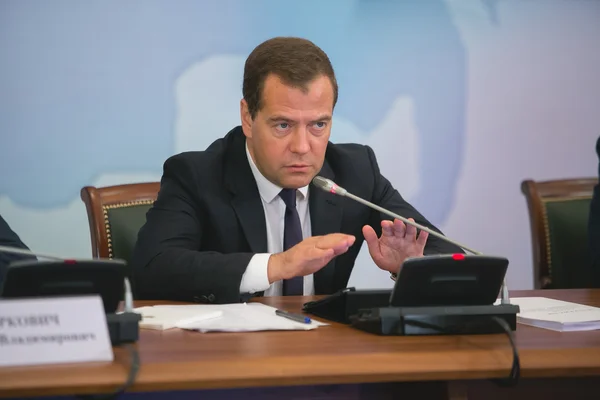 Dmitry Anatolyevich Medvedev Fotografias De Stock Royalty-Free