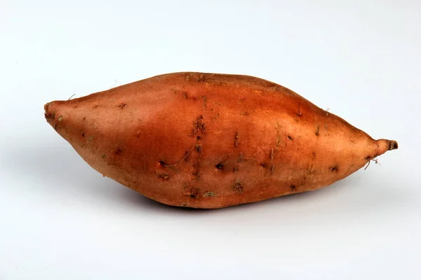Sweet Potatoes Batata Isolated White Background Ipomoea Batatas — Stock Photo, Image